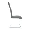 Jedálenská stolička - AMINA, Sivá látka – detail 7