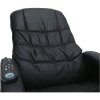 Masážne kreslo - AUREL, Čierna ekokoža – detail 9