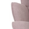 Hojdacie kreslo - STORM, Ružová látka – detail 10