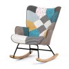 Hojdacie kreslo - STAR, Viacfarebná látka
