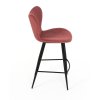 Barová stolička - AURA, Červená látka – detail 8