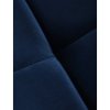 Jedálenská stolička - CARLA, Modrá zamatová látka – detail 9