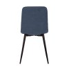 Jedálenská stolička - ELISA, Modrá látka – detail 6