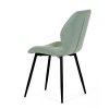 Jedálenská stolička - KRISTINA, Zelená látka – detail 4
