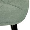Jedálenská stolička - KRISTINA, Zelená látka – detail 9
