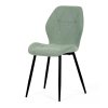 Jedálenská stolička - KRISTINA, Zelená látka