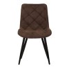 Jedálenská stolička - MONIKA, Hnedá látka – detail 1