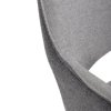 Jedálenská stolička - JARMILA, Sivá látka – detail 10