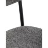 Jedálenská stolička - DANUTA, Sivá látka – detail 10