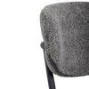 Jedálenská stolička - DANUTA, Sivá látka – detail 11