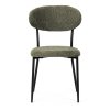 Jedálenská stolička - DANUTA, Zelená látka – detail 1