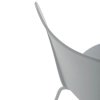Jedálenská stolička - ANNA, Šedá plast – detail 11