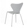 Jedálenská stolička - ANNA, Šedá plast – detail 5