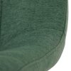 Jedálenská stolička - ALANA, Zelená látka – detail 8