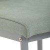 Jedálenská stolička - ANTHEA, Zelená látka – detail 3