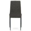 Jedálenská stolička - ARIS, Šedá látka – detail 3