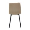 Jedálenská stolička - DALIA, Béžová zamatová látka – detail 6