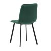 Jedálenská stolička - DALIA, Zelená zamatová látka – detail 5