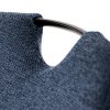 Jedálenská stolička - ELLA, Modrá látka – detail 13