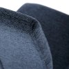 Jedálenská stolička - ELLA, Modrá látka – detail 15