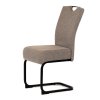 Jedálenská stolička - ELLA, Béžová látka – detail 2