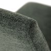 Jedálenská stolička - ELLA, Zelená látka – detail 14