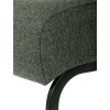 Jedálenská stolička - ELLA, Zelená látka – detail 8