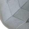 Jedálenská stolička - ERIS, Sivá látka – detail 11