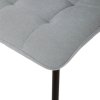 Jedálenská stolička - ERIS, Sivá látka – detail 9