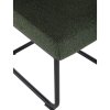 Jedálenská stolička - EVIE, Zelená látka – detail 8