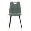 Jedálenská stolička - FAYE, Zelená látka – detail 1