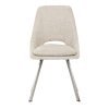 Jedálenská stolička - GALA, Béžová látka – detail 1