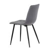 Jedálenská stolička - GISELA, Šedá látka – detail 5