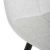 Jedálenská stolička - GISELA, Biela látka – detail 12