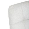 Jedálenská stolička - GISELA, Biela látka – detail 13