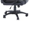 Kancelárske kreslo - SIEMO, Čierna ekokoža – detail 5