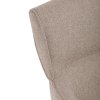 Jedálenská stolička - LYRA, Béžová látka – detail 3