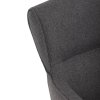 Jedálenská stolička - LYRA, Sivá látka – detail 3