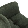 Jedálenská stolička - MAJA, Zelená látka – detail 10