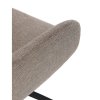 Jedálenská stolička - MIA, Béžová látka – detail 12