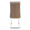 Jedálenská stolička - SALOMA, Béžová látka / ekokoža – detail 12