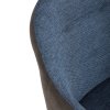 Jedálenská stolička - NADIA, Modrá látka – detail 3