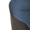 Jedálenská stolička - NADIA, Modrá látka – detail 7