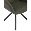 Jedálenská stolička - NADIA, Zelená látka – detail 5