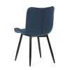 Jedálenská stolička - NALA, Modrá látka – detail 5