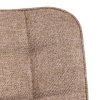 Jedálenská stolička - NALA, Hnedá látka – detail 10