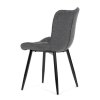 Jedálenská stolička - NALA, Sivá látka – detail 4