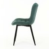 Jedálenská stolička - NALA, Zelená látka – detail 3