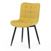 Jedálenská stolička - NALA, Žltá látka