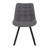Jedálenská stolička - NIAMH, Sivá látka – detail 1